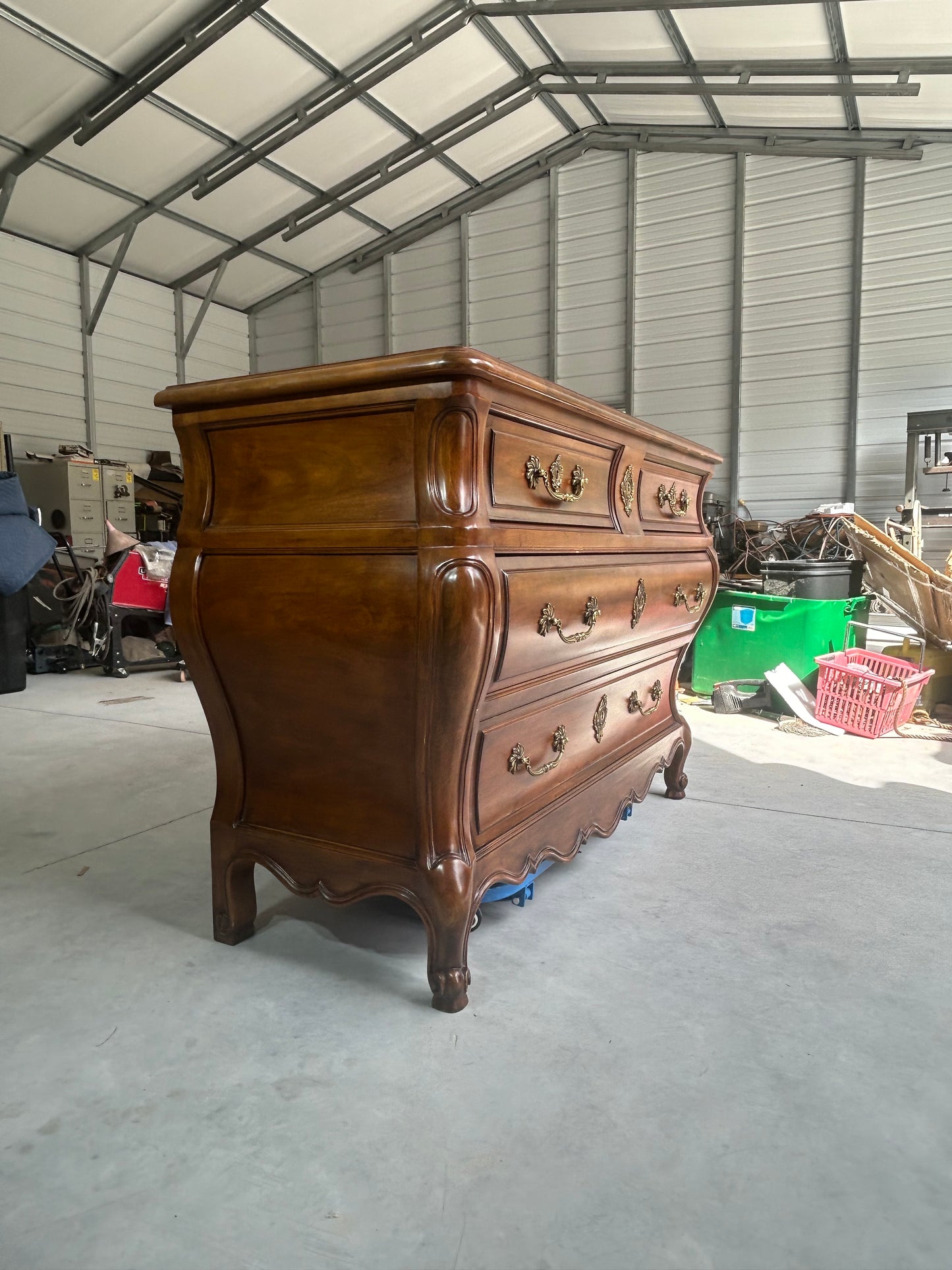 EJ Victors French Louis XV Style Bombay Commode Chest