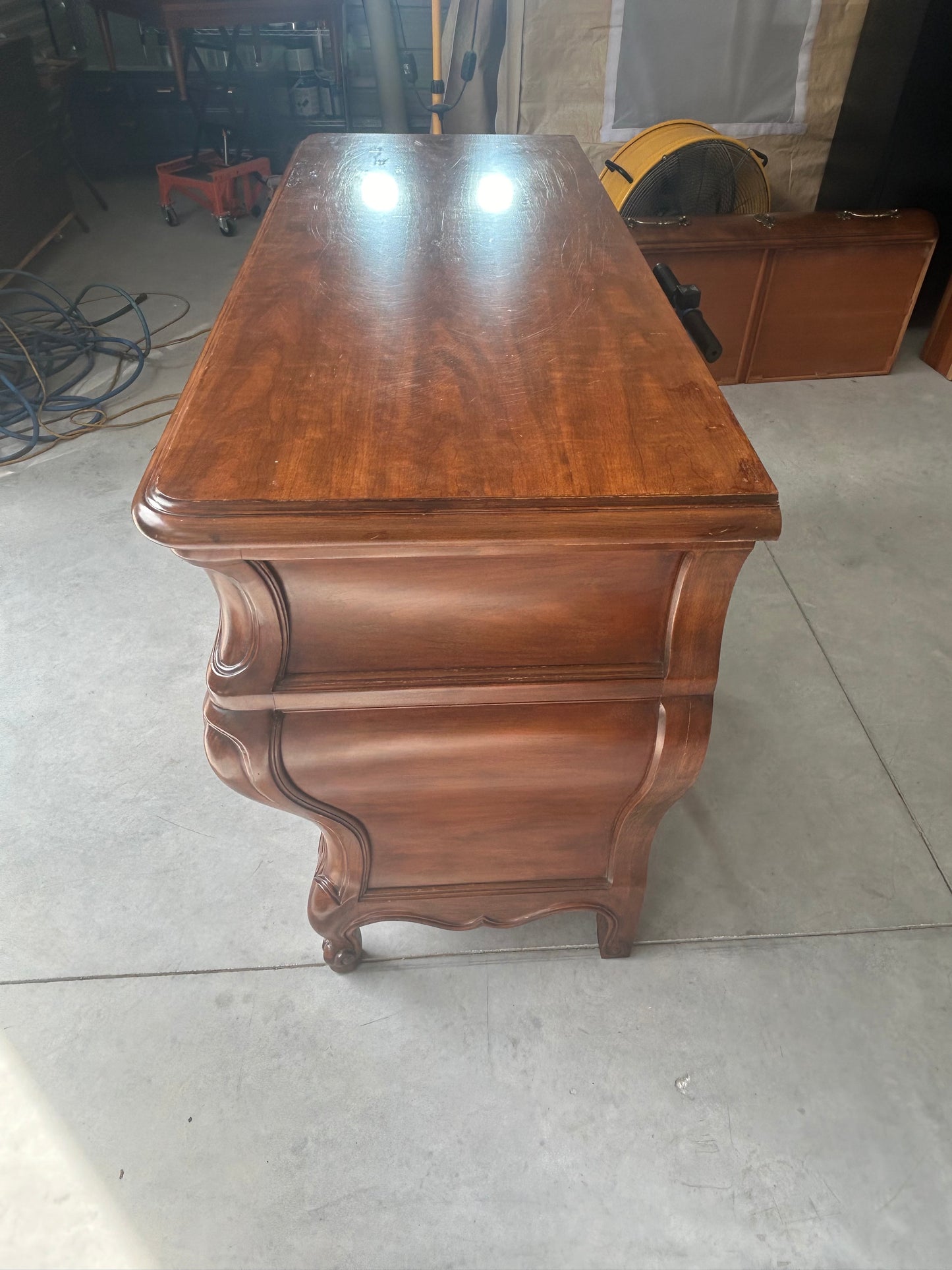 EJ Victors French Louis XV Style Bombay Commode Chest