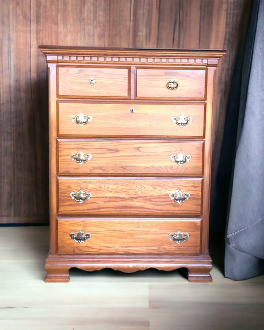 vintage kincaid chest 5 drawers 