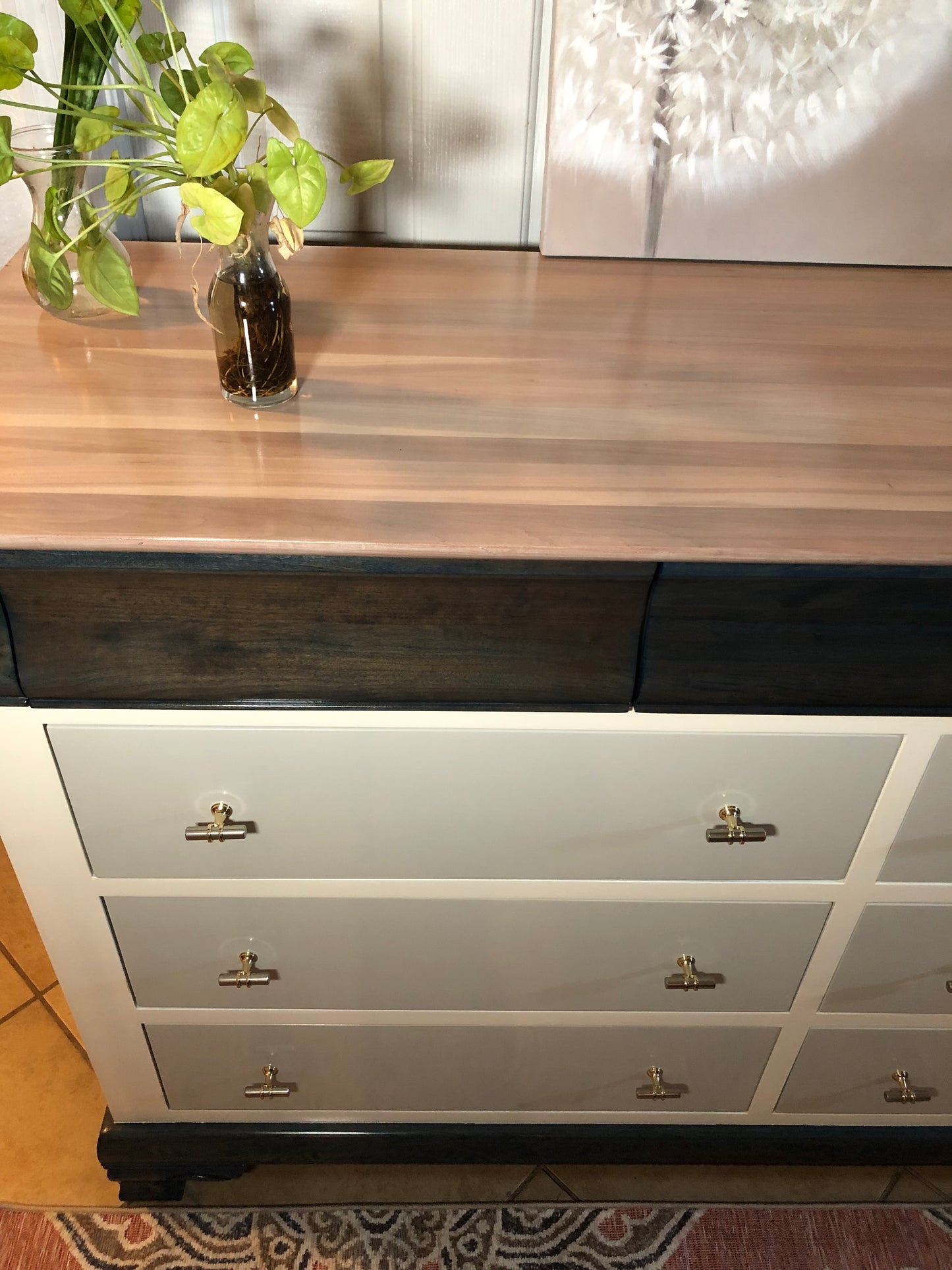 A-America Solid Wood 9 Drawer Dresser